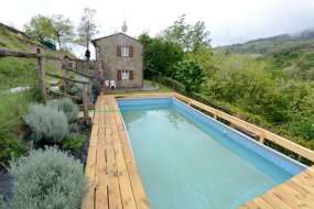 Toscana - Ferienhaus Nr. 1199 mit grossem Garten und Pool in herrlicher Aussichtslage im Grünen für 1 - 6 Personen
