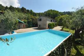 Toscana - Ferienhaus Nr. 1050 mit Pool und Whirlwanne mitten in der Natur in herrlicher Aussichtslage über Montecatini Terme für 1 - 6 (8) Personen